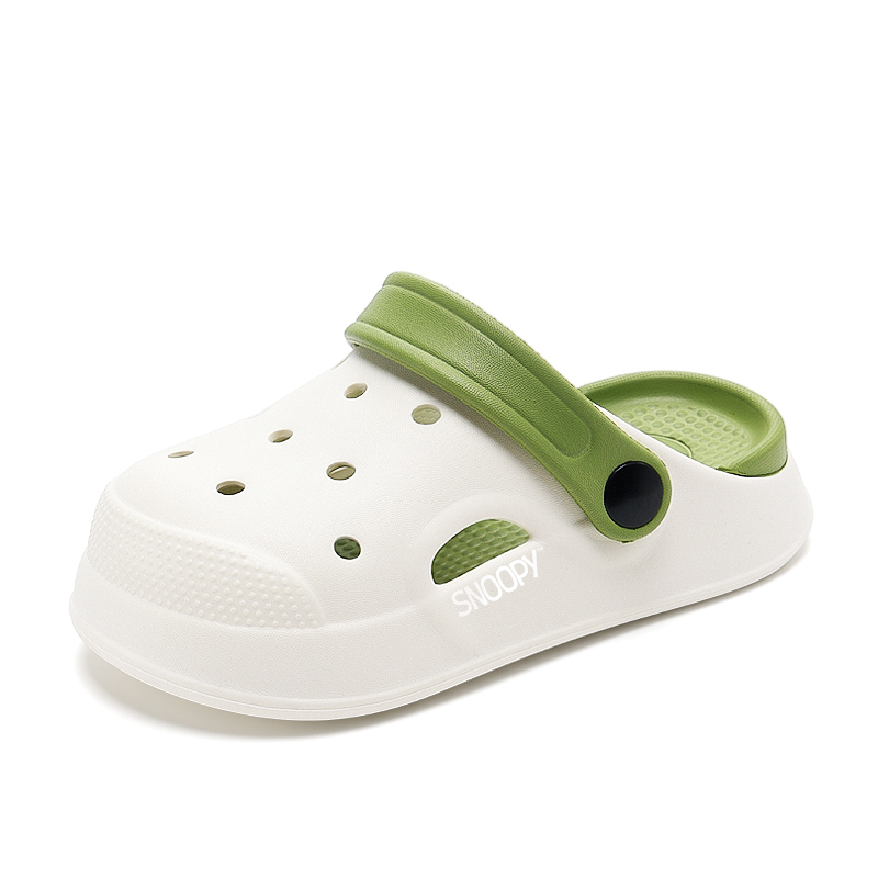 Детские износостойкие дышащие сабо Rebound SNOOPY, зеленый 
Детские износостойкие дышащие сабо Rebound SNOOPY, зеленый