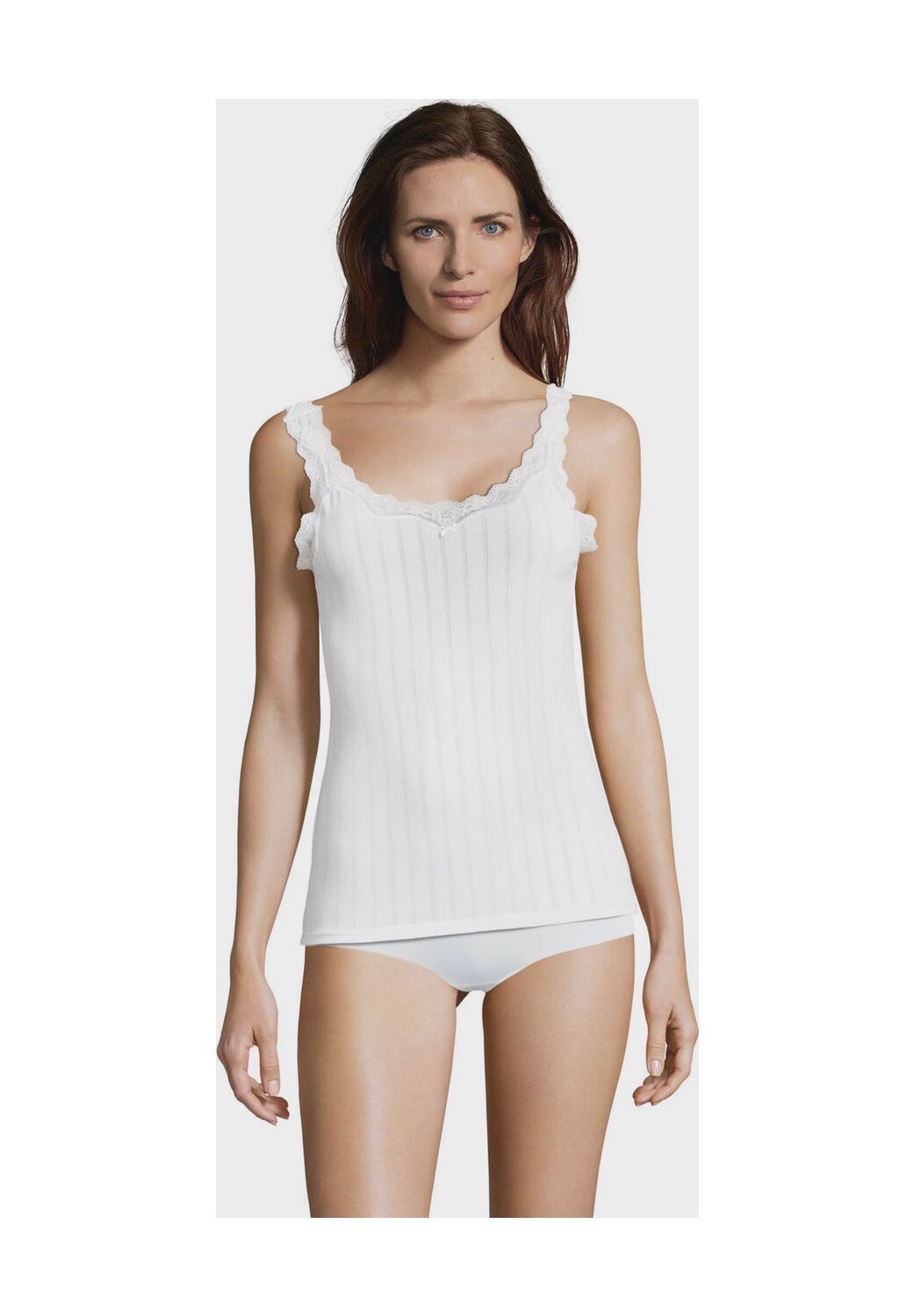 Женский кружевной топ в тонкую полоску Etude Toujours CALIDA, белый
Женский кружевной топ в тонкую полоску Etude Toujours CALIDA, белый