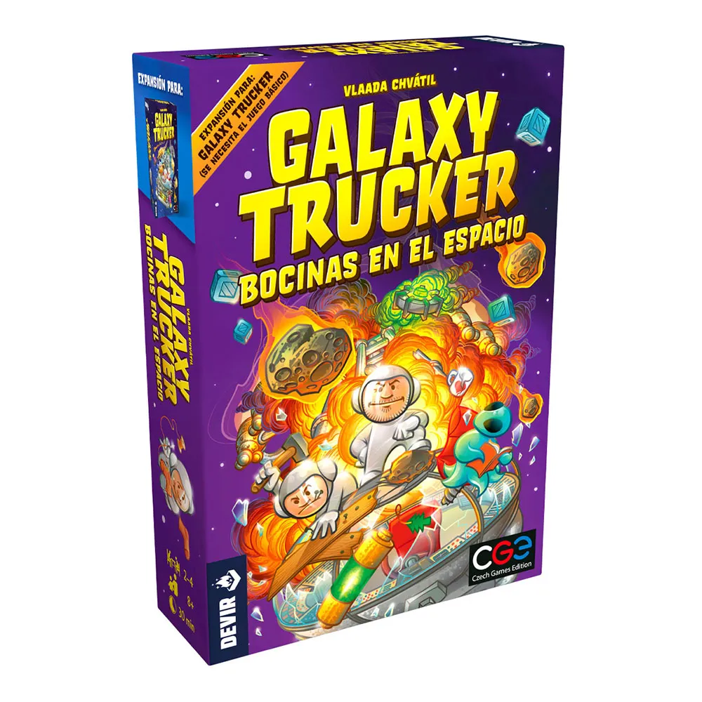 Настольная игра Devir Galaxy Trucker Expansión Bocinas En El Espacio, мультиколор
Настольная игра Devir Galaxy Trucker Expansión Bocinas En El Espacio, мультиколор