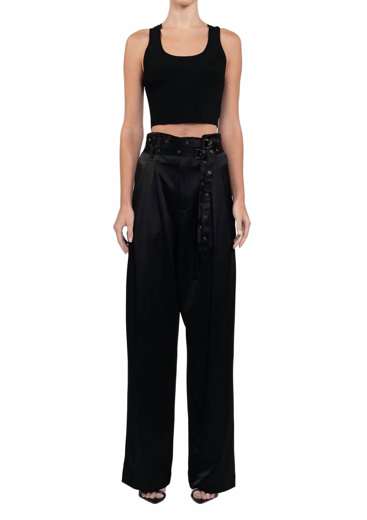 Ретт Брюки черные NONCHALANTLABEL
Ретт Брюки черные NONCHALANTLABEL