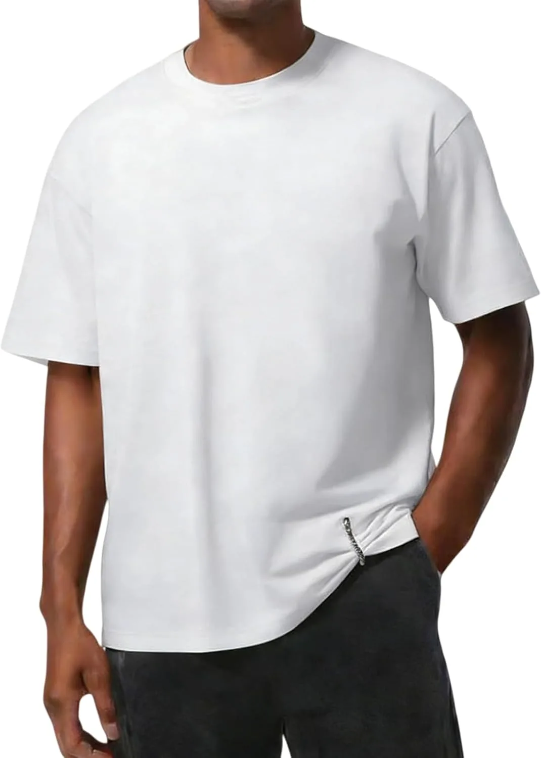 Мужская футболка с коротким рукавом и круглым вырезом, легкая и удобная, для спорта и лета LGHLMCL
Мужская футболка с коротким рукавом и круглым вырезом, легкая и удобная, для спорта и лета LGHLMCL