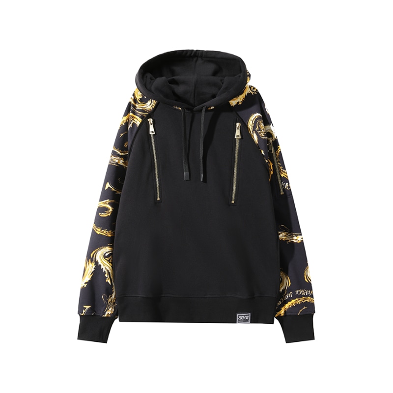 Свитшот с принтом baroque VERSACE JEANS COUTURE, черный
Свитшот с принтом baroque VERSACE JEANS COUTURE, черный