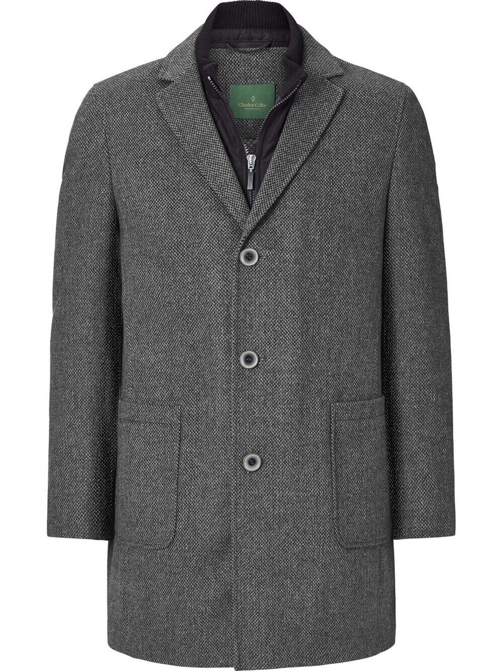Межсезонное пальто Charles Colby Earl Vaughan, серый
Межсезонное пальто Charles Colby Earl Vaughan, серый