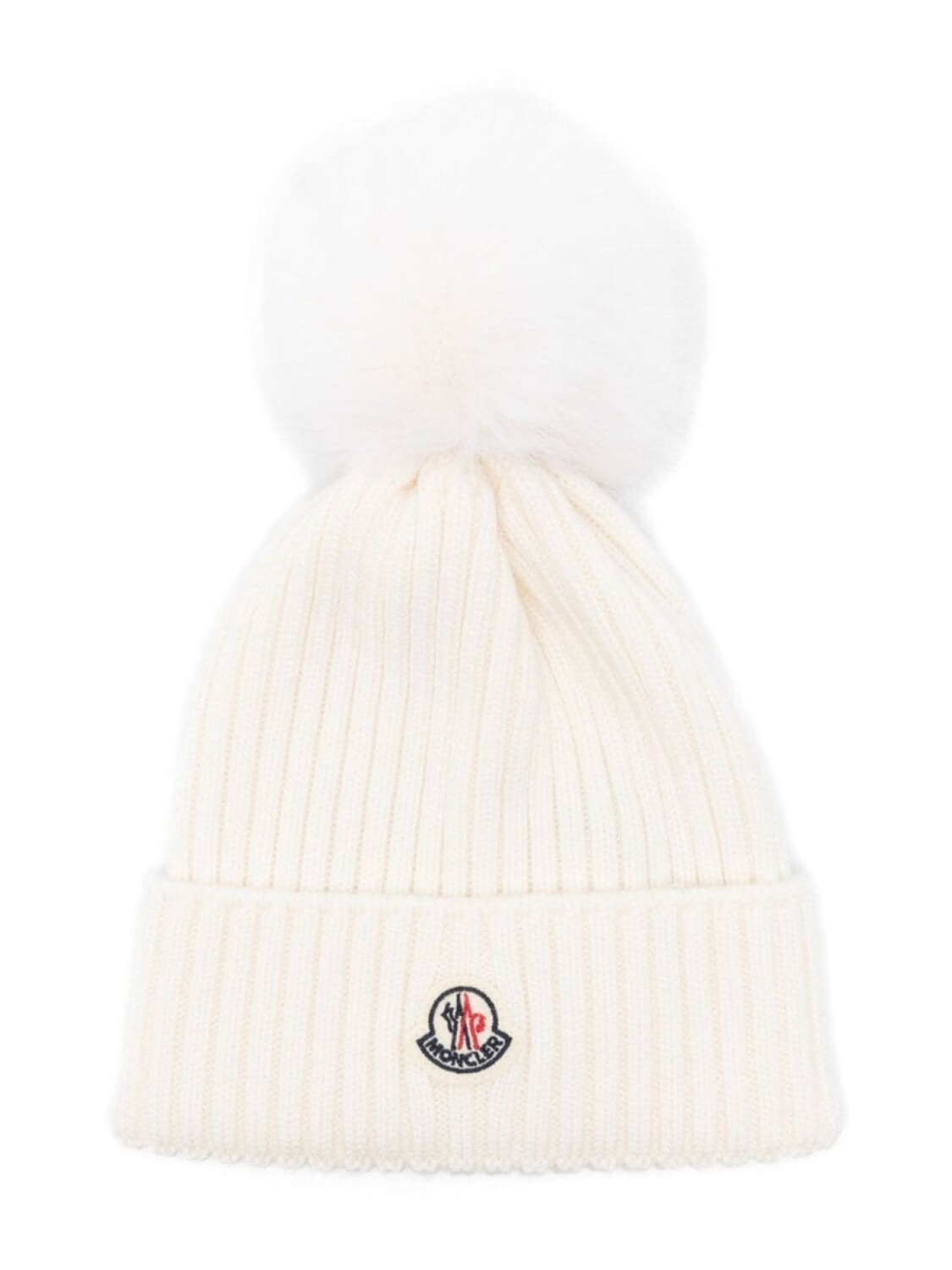Moncler Enfant шапочка с помпоном в рубчик, белый
Moncler Enfant шапочка с помпоном в рубчик, белый