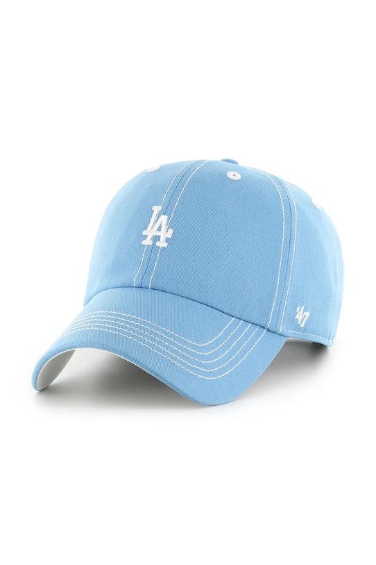 Бейсболка с козырьком хлопковая MLB LA Dodgers 47 Brand, синий 
Бейсболка с козырьком хлопковая MLB LA Dodgers 47 Brand, синий