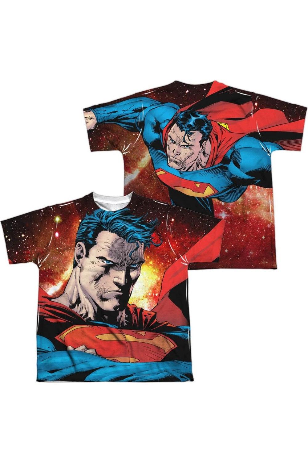 Футболка с коротким рукавом для детей с принтом "Супермен: Решимость" (спереди и сзади) Gildan, белый
Футболка с коротким рукавом для детей с принтом "Супермен: Решимость" (спереди и сзади) Gildan, белый