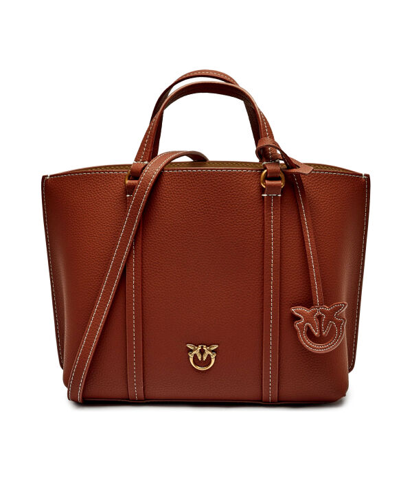 Кожаная сумочка Кэрри Pinko, коричневый
Кожаная сумочка Кэрри Pinko, коричневый