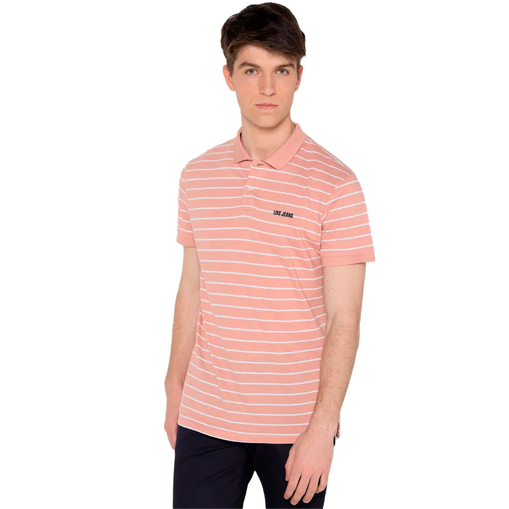 Поло с коротким рукавом Lois Jeans 8767, розовый
Поло с коротким рукавом Lois Jeans 8767, розовый