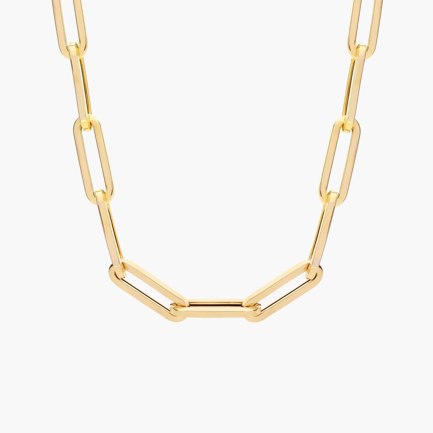 18-дюймовое большое ожерелье со скрепками из 14-каратного итальянского желтого золота (5,3 мм) Blue Nile
18-дюймовое большое ожерелье со скрепками из 14-каратного итальянского желтого золота (5,3 мм) Blue Nile