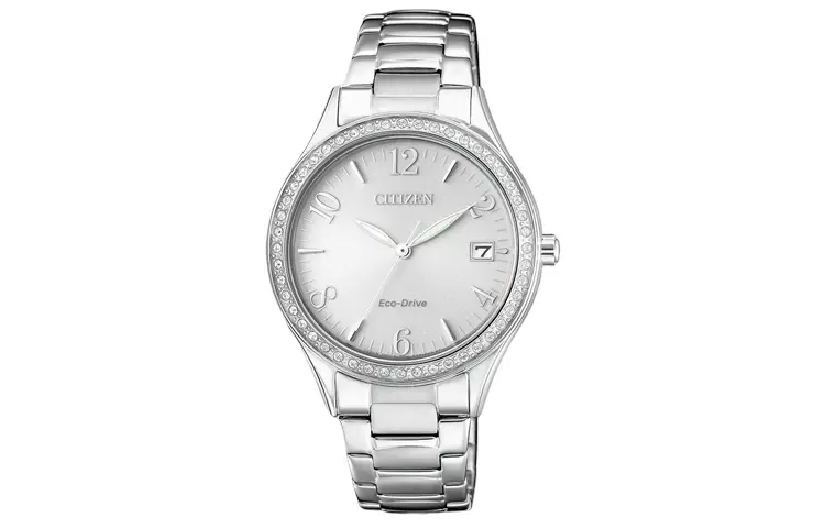 CITIZEN Световая подзарядка кварцевый механизм браслет из нержавеющей стали женские часы серебристый циферблат EO1180 82A
CITIZEN Световая подзарядка кварцевый механизм браслет из нержавеющей стали женские часы серебристый циферблат EO1180 82A