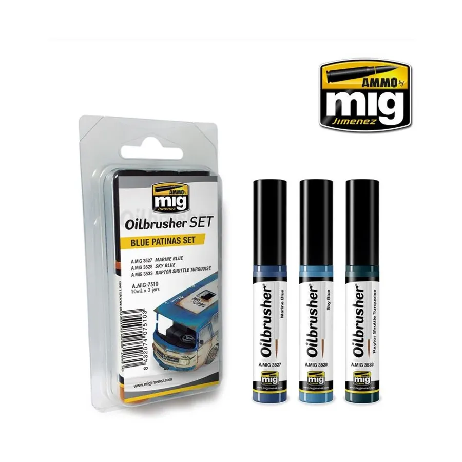 Набор синих патин, Oilbrusher Sets
Набор синих патин, Oilbrusher Sets