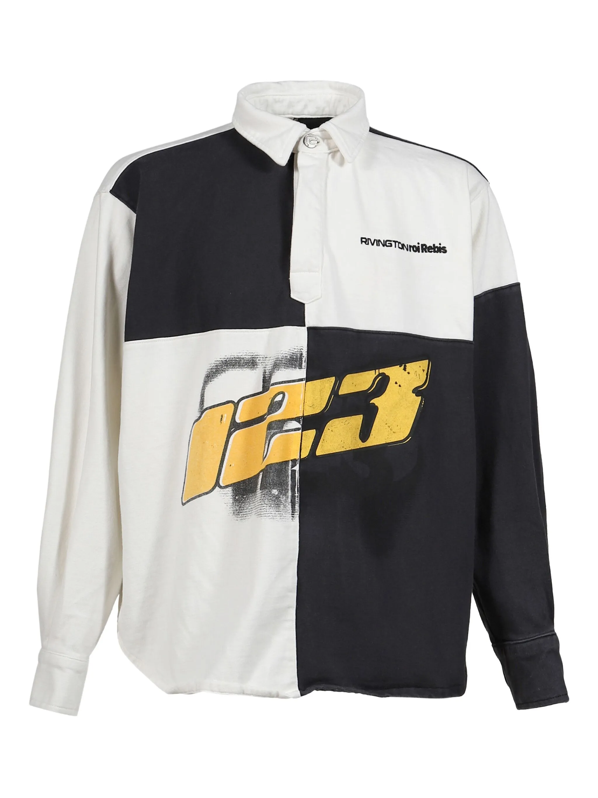 Рубашка поло в стиле колор-блок Rrr123, белый
Рубашка поло в стиле колор-блок Rrr123, белый