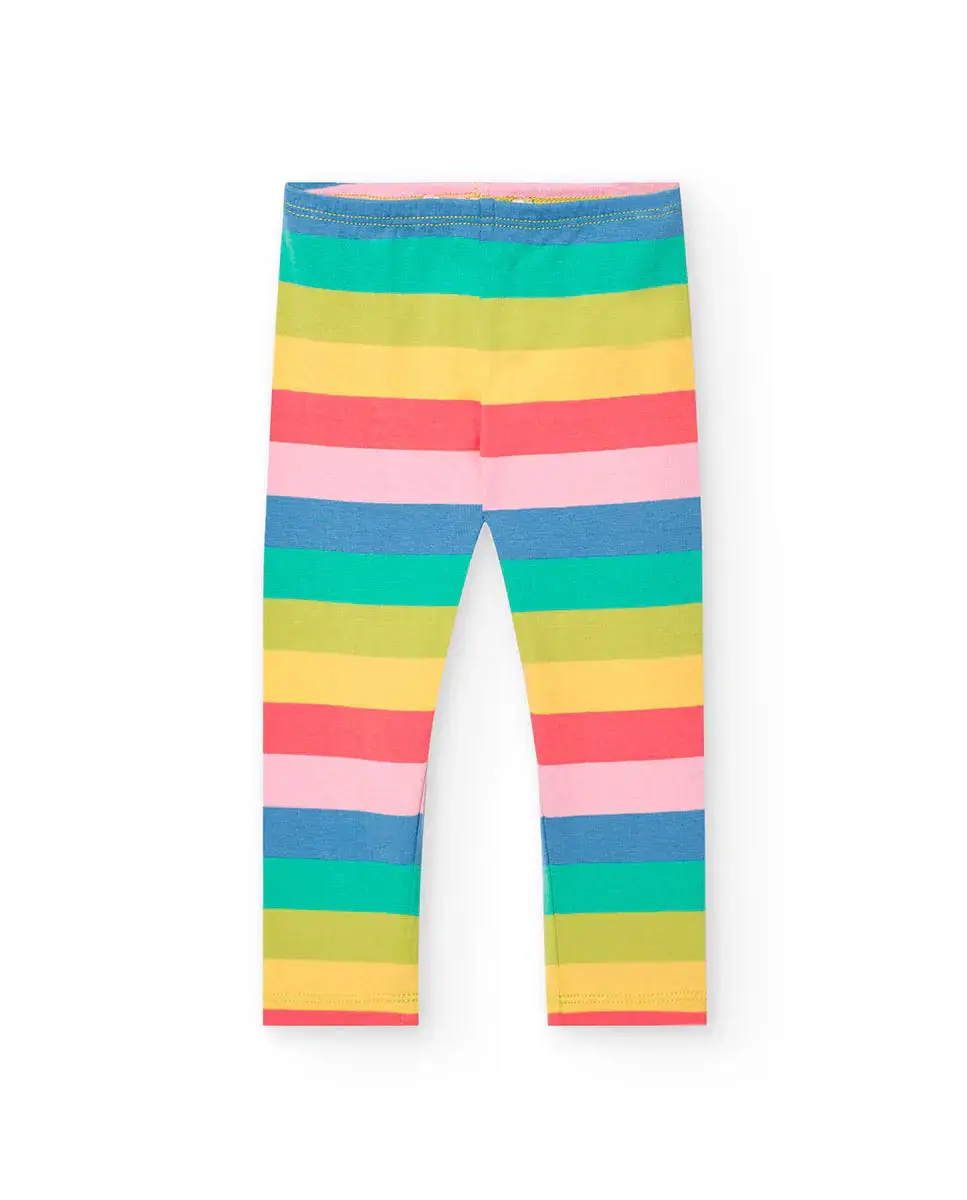 Леггинсы для девочек с разноцветным полосатым принтом Boboli, мультиколор
Леггинсы для девочек с разноцветным полосатым принтом Boboli, мультиколор