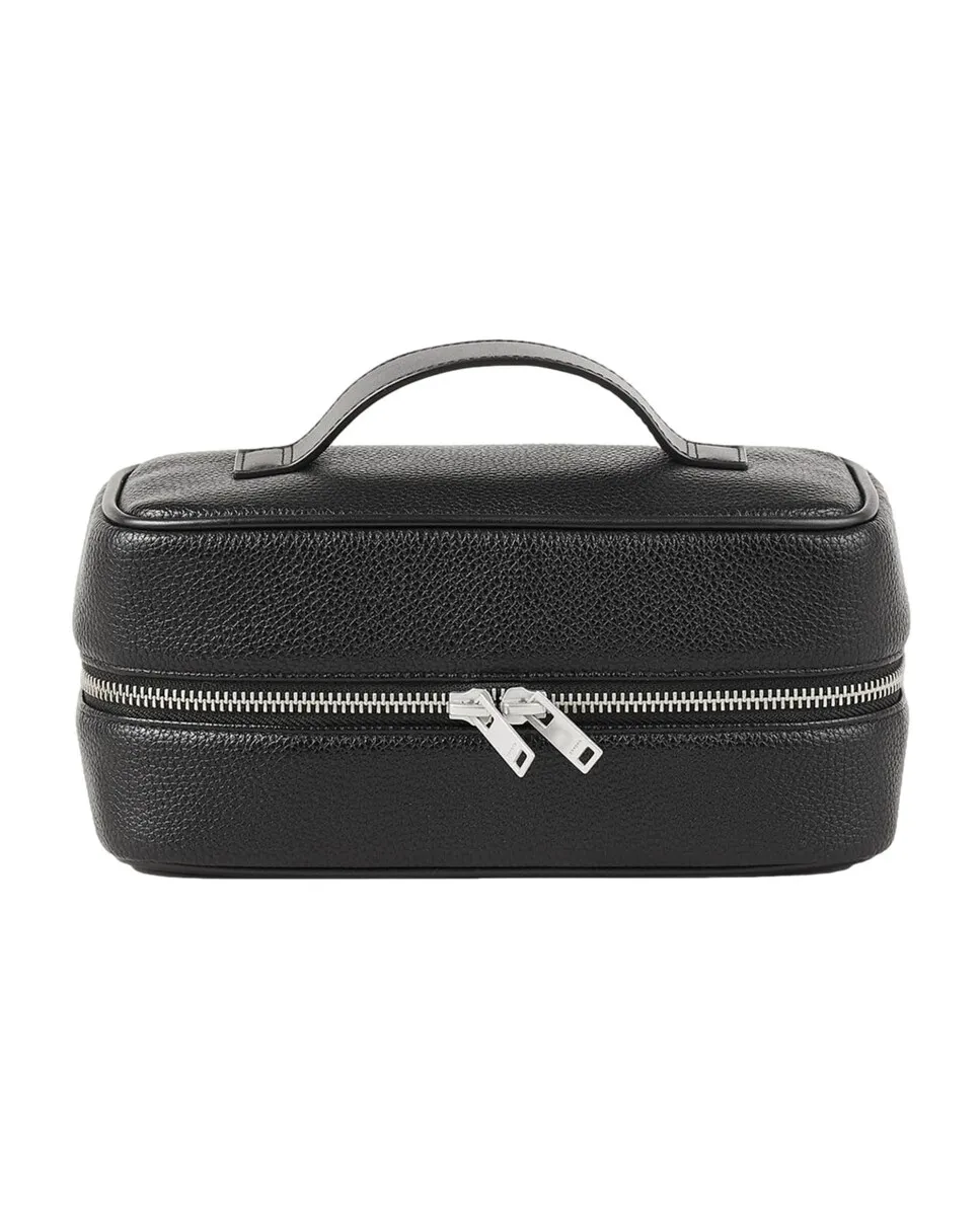 Мужская косметичка с молнией и ручкой Sandro, черный
Мужская косметичка с молнией и ручкой Sandro, черный