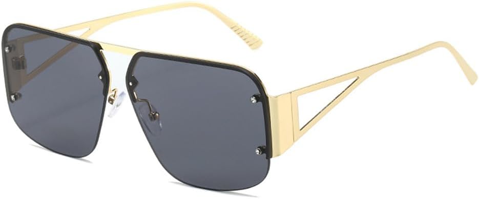 Солнцезащитные очки UV400 с защитой от ультрафиолета — без оправы, в стиле панк, с градиентной расцветкой, подходят для женщин и мужчин, для бега и занятий спортом на открытом воздухе generic, C1gold-black.
Солнцезащитные очки UV400 с защитой от ультрафиолета — без оправы, в стиле панк, с градиентной расцветкой, подходят для женщин и мужчин, для бега и занятий спортом на открытом воздухе generic, C1gold-black.