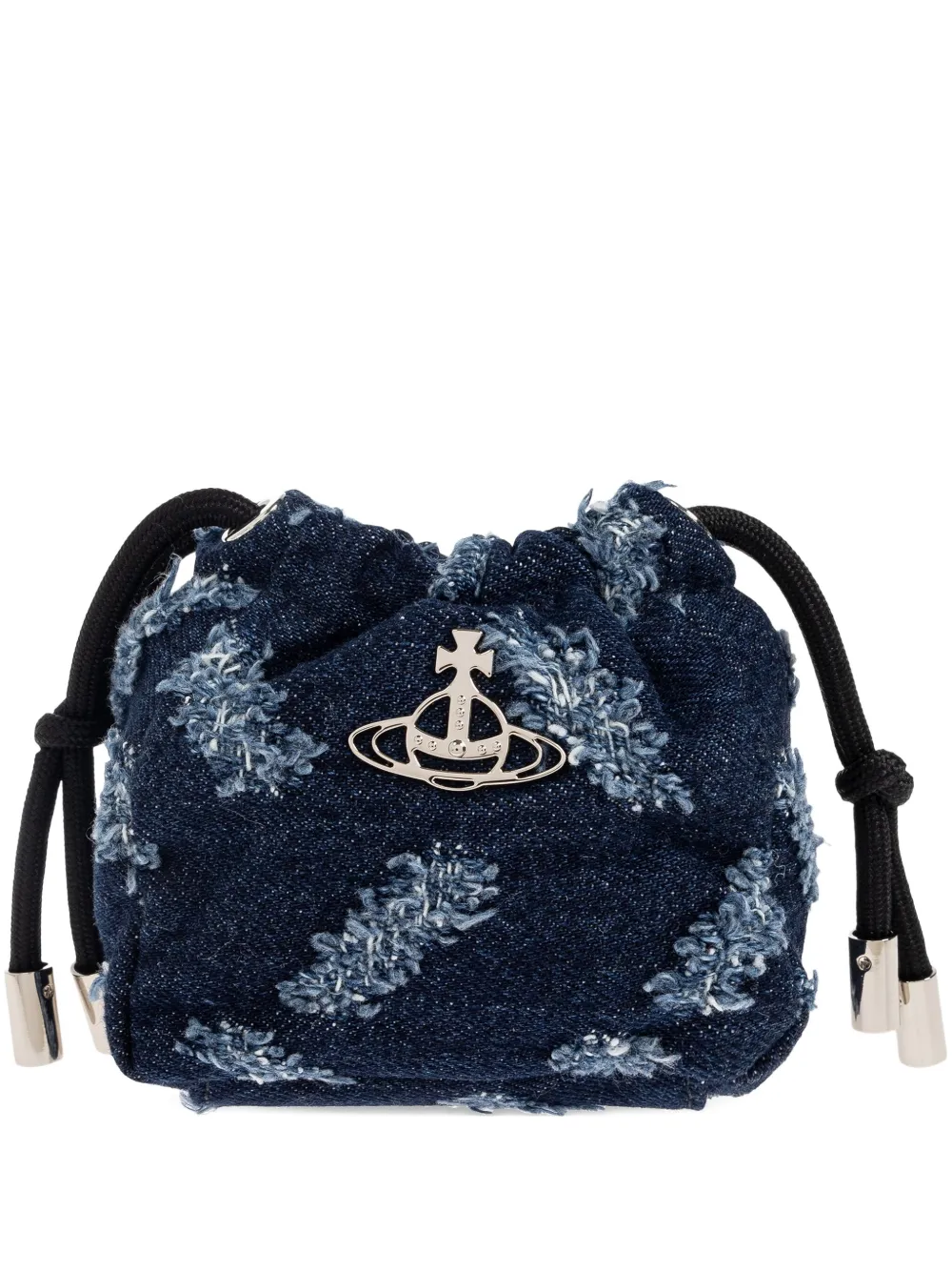 Мини-сумка-мешочек Hilary Nano с логотипом Orb Vivienne Westwood, синий
Мини-сумка-мешочек Hilary Nano с логотипом Orb Vivienne Westwood, синий