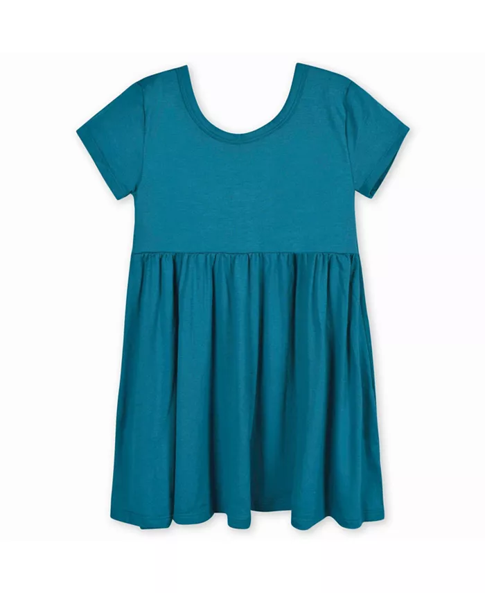 Платье-солнышко с коротким рукавом для девочек Baby Girls Spotted Leopard Gerber, синий 
Платье-солнышко с коротким рукавом для девочек Baby Girls Spotted Leopard Gerber, синий