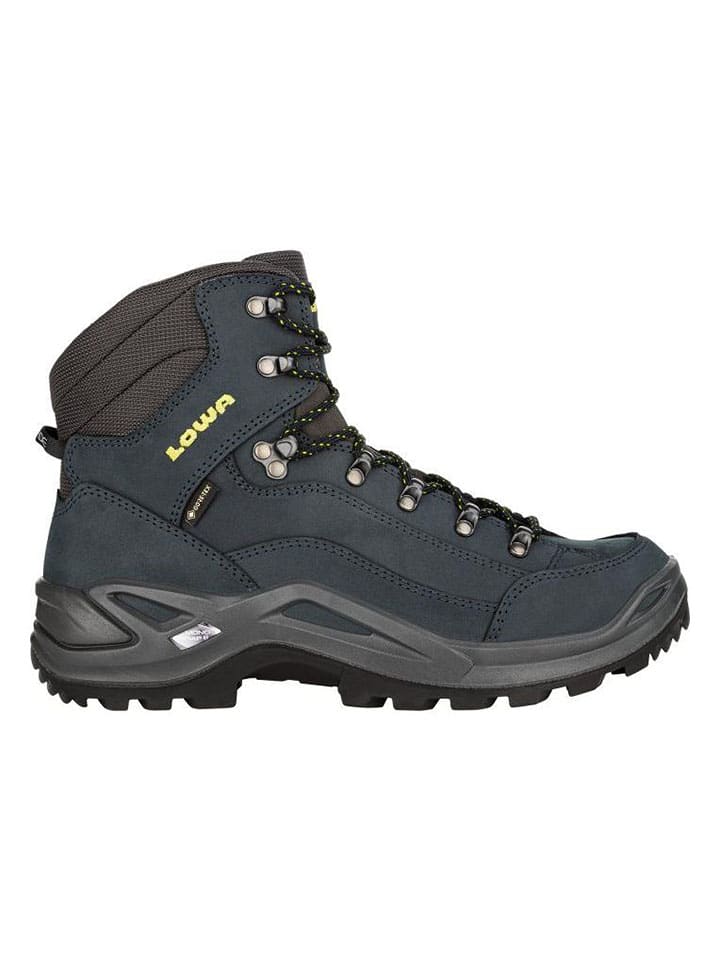 LOWA Кожаные походные ботинки "Renegade GTX Mid" темно-синего цвета
LOWA Кожаные походные ботинки "Renegade GTX Mid" темно-синего цвета