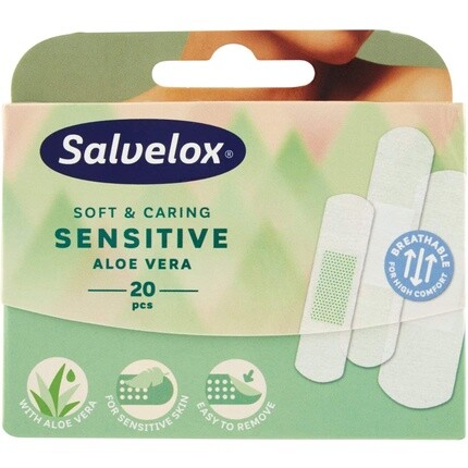 Повязка с алоэ Salvelox Sensitive 
Повязка с алоэ Salvelox Sensitive