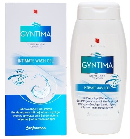 Гель для интимной гигиены, 200 мл Gyntima
Гель для интимной гигиены, 200 мл Gyntima
