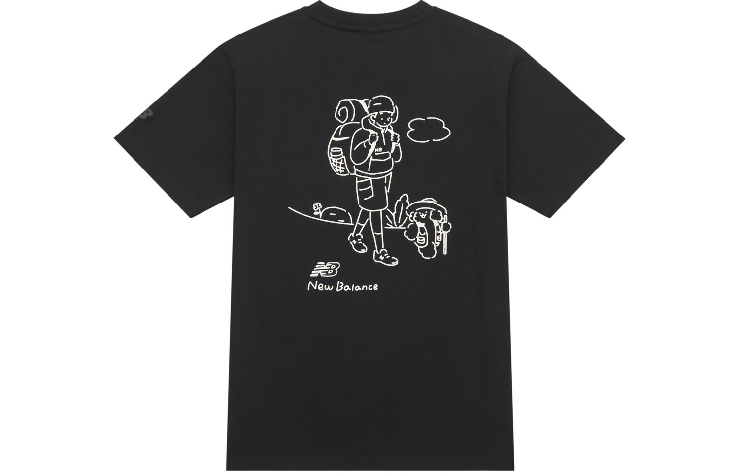 Футболка унисекс New Balance, цвет Black 
Футболка унисекс New Balance, цвет Black