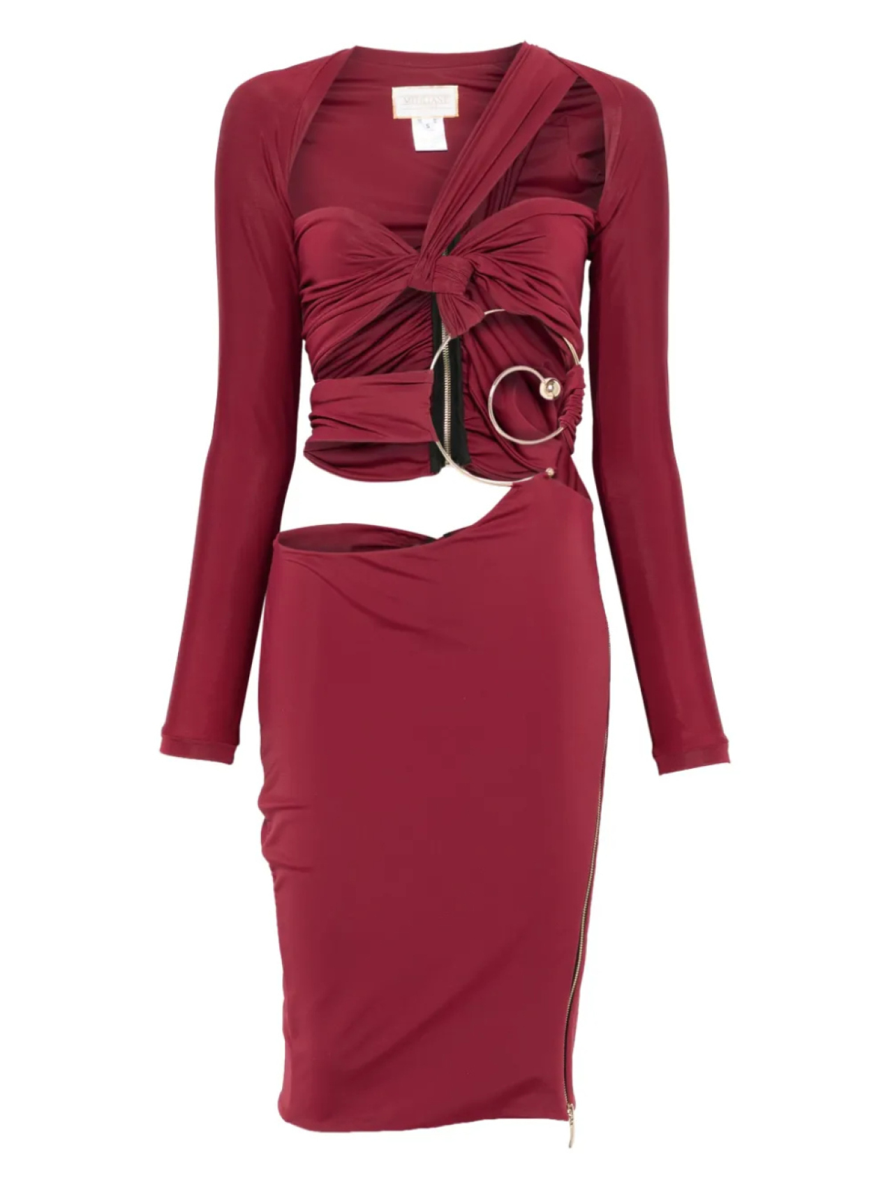 Платье миди с вырезами и пирсингом MITILIANE COUTURE, красный
Платье миди с вырезами и пирсингом MITILIANE COUTURE, красный