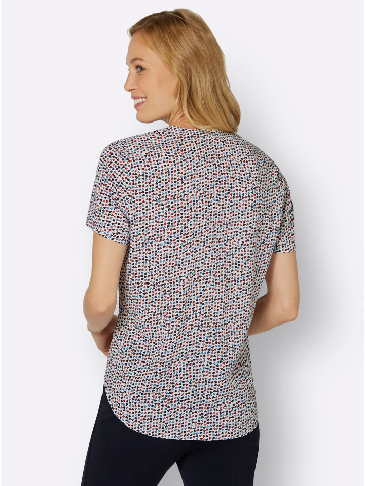 Блузка с принтом в цвете экрю и клубники WITT WEIDEN
Блузка с принтом в цвете экрю и клубники WITT WEIDEN