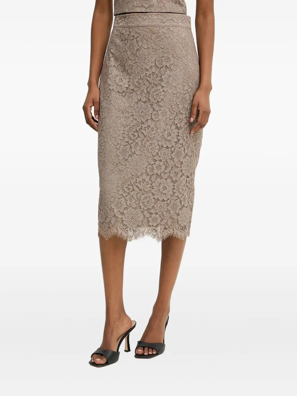 Юбка из цветочного кружева GUESS USA, нейтральный
Юбка из цветочного кружева GUESS USA, нейтральный