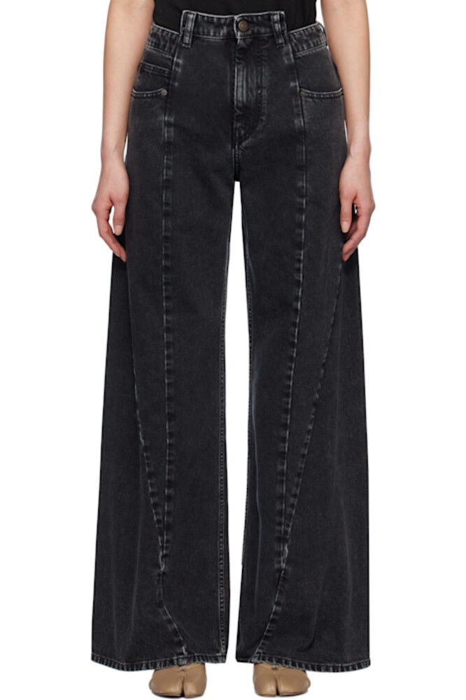 Черные джинсы с пятью карманами Maison Margiela
Черные джинсы с пятью карманами Maison Margiela