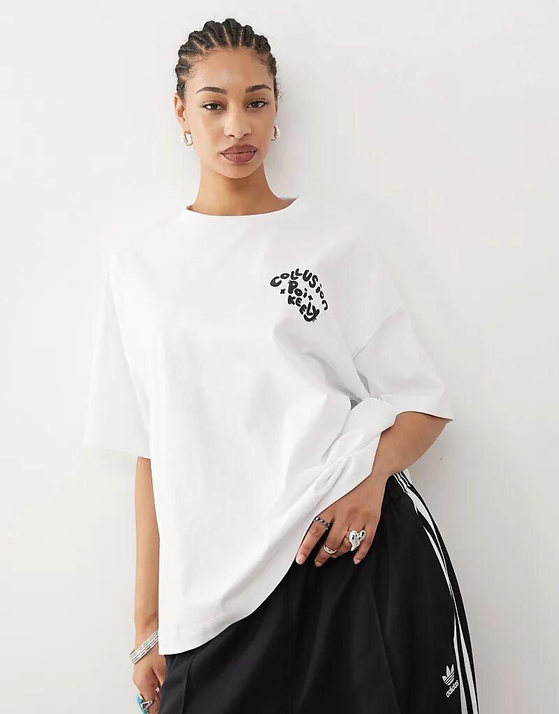 Футболка с принтом COLLUSION Keely & Poi
Футболка с принтом COLLUSION Keely & Poi