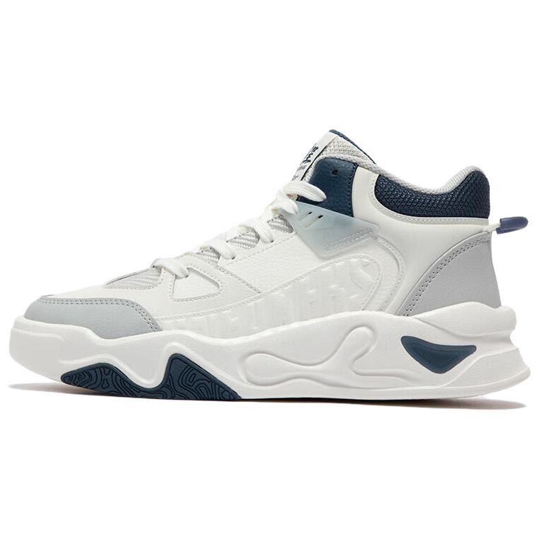 Кеды мужские, обувь для скейтбординга Высокий верх Белый Серый Синий 361°
Кеды мужские, обувь для скейтбординга Высокий верх Белый Серый Синий 361°