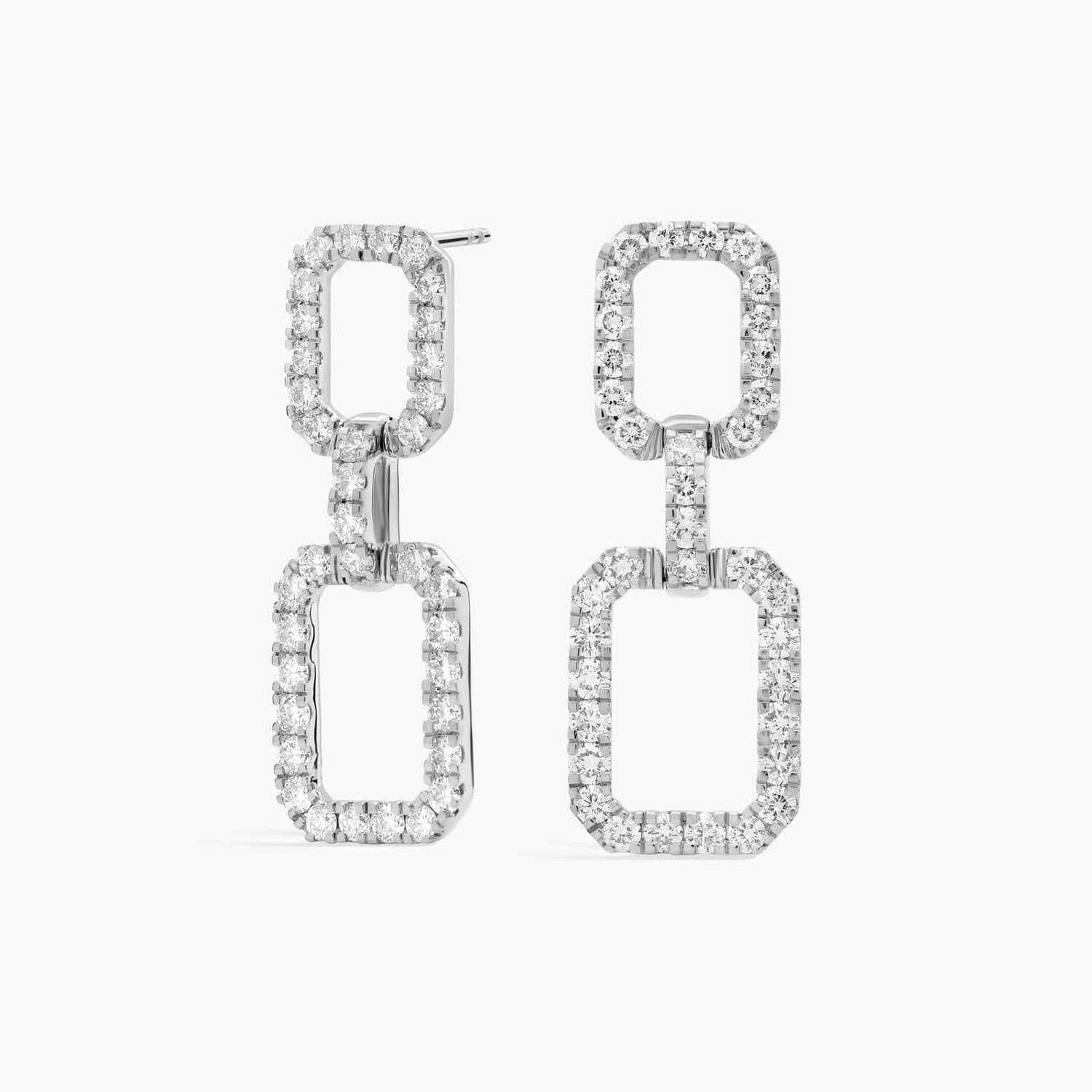 Геометрические серьги-подвески с бриллиантами Pavé из 14-каратного белого золота (2 карата) Blue Nile
Геометрические серьги-подвески с бриллиантами Pavé из 14-каратного белого золота (2 карата) Blue Nile