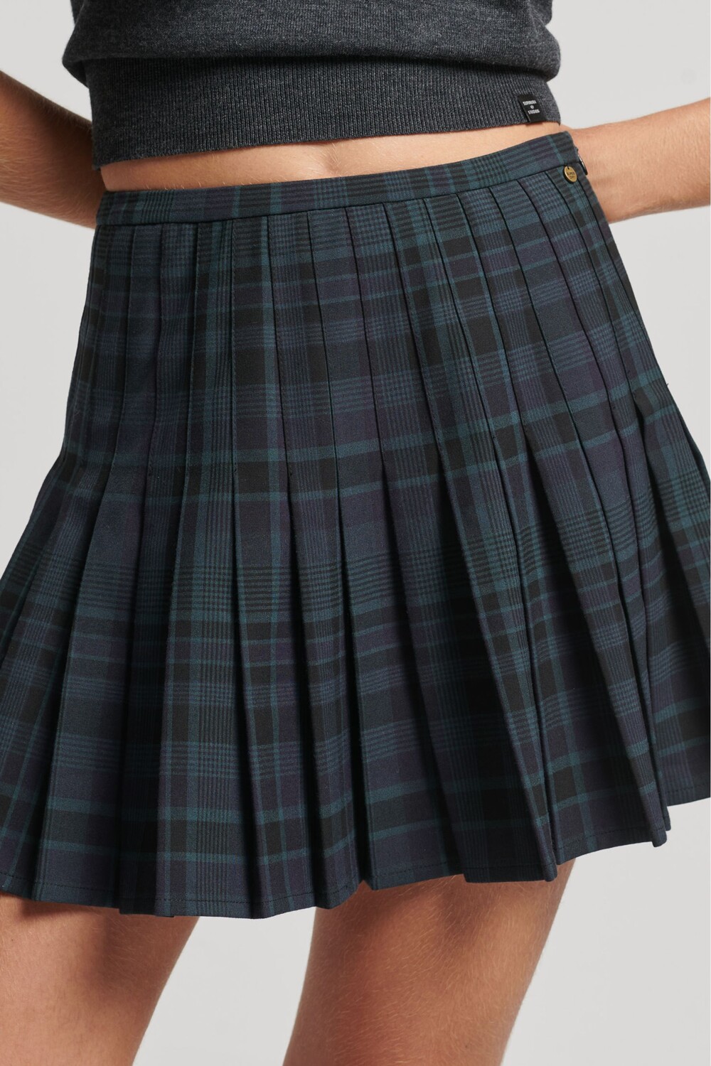 Клетчатая мини-юбка Superdry, фиолетовый
Клетчатая мини-юбка Superdry, фиолетовый