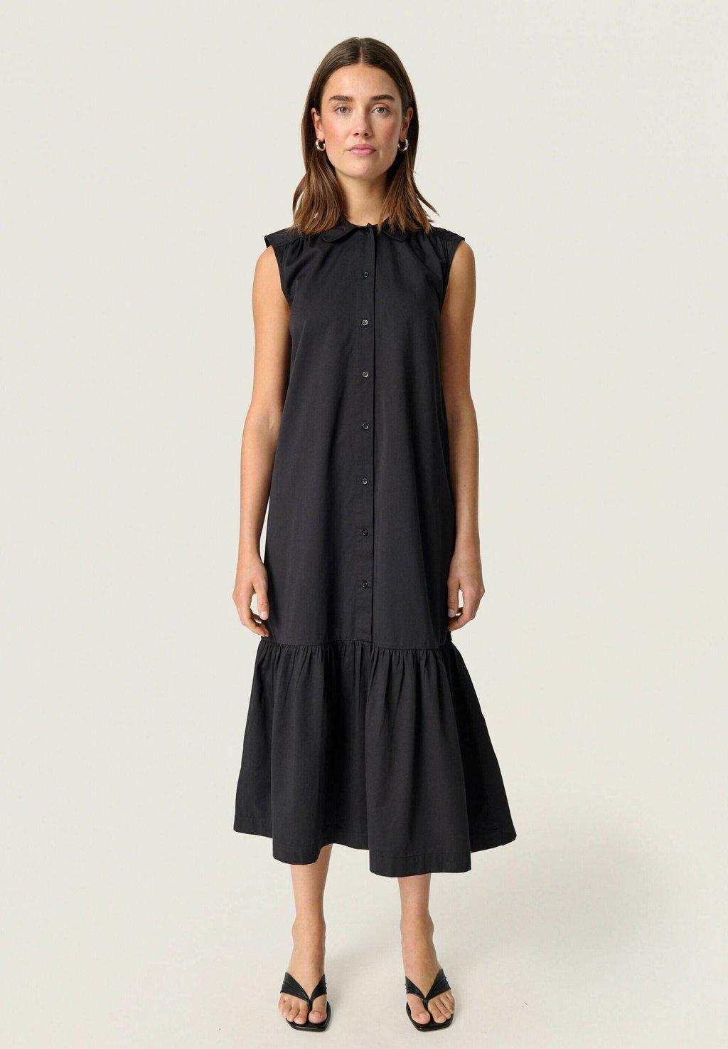 Платье-рубашка BAMONE Soaked in Luxury, черный
Платье-рубашка BAMONE Soaked in Luxury, черный