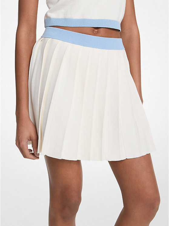 Мини-Юбка из эластичного трикотажа со складками Michael Kors, белый
Мини-Юбка из эластичного трикотажа со складками Michael Kors, белый