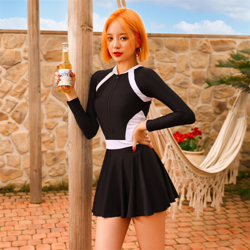 SBART SAILBEE купальник женский цельный юбка купальник с прикрытием живота быстросохнущий гидрокостюм спортивный сноркелинг черно-белая цельная юбка S-XL
SBART SAILBEE купальник женский цельный юбка купальник с прикрытием живота быстросохнущий гидрокостюм спортивный сноркелинг черно-белая цельная юбка S-XL