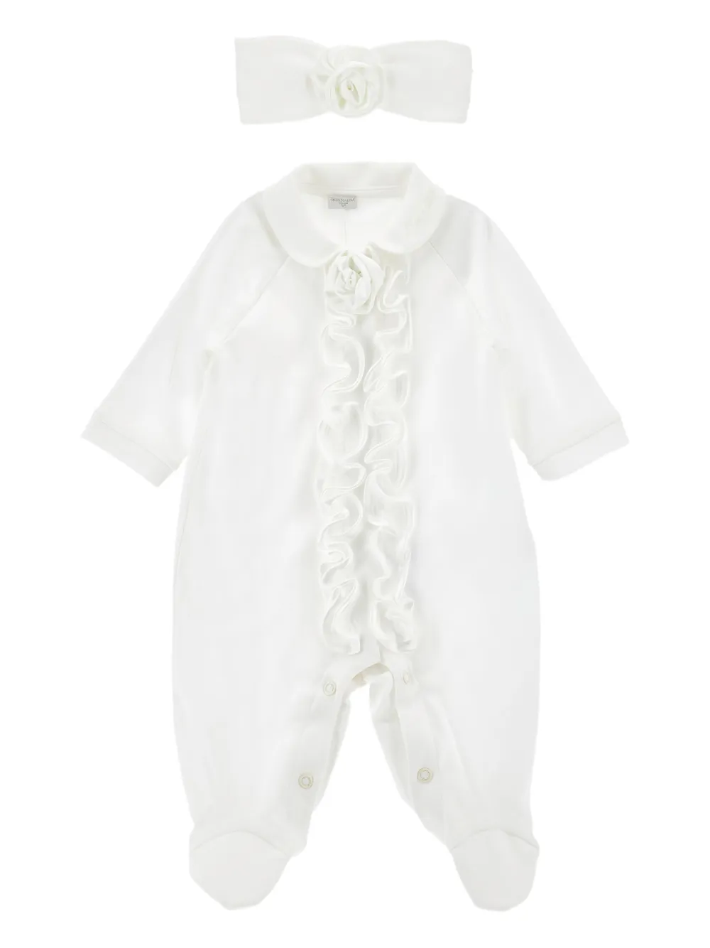 Комплект для новорожденного с оборками Monnalisa, белый
Комплект для новорожденного с оборками Monnalisa, белый