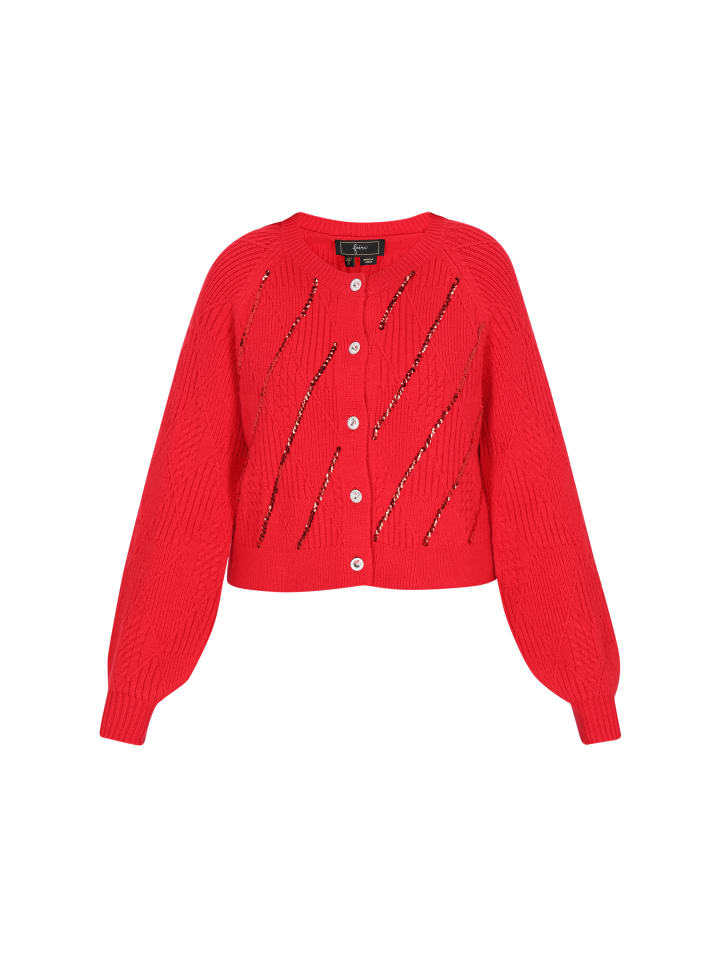 Женский кардиган красного цвета faina
Женский кардиган красного цвета faina