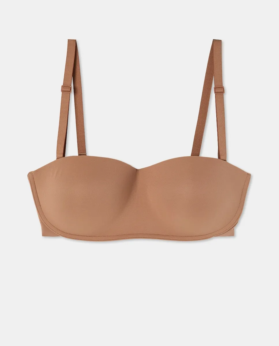 Бюстгальтер-бандо из микрофибры Énfasis, коричневый
Бюстгальтер-бандо из микрофибры Énfasis, коричневый