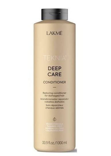 Увлажняющий кондиционер для сухих и поврежденных волос, 1000 мл Lakme, Teknia Deep Care Vegan Conditioner
Увлажняющий кондиционер для сухих и поврежденных волос, 1000 мл Lakme, Teknia Deep Care Vegan Conditioner