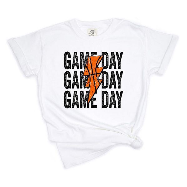 Футболка Game day с принтом в виде молнии Simply Sage Market, White
Футболка Game day с принтом в виде молнии Simply Sage Market, White