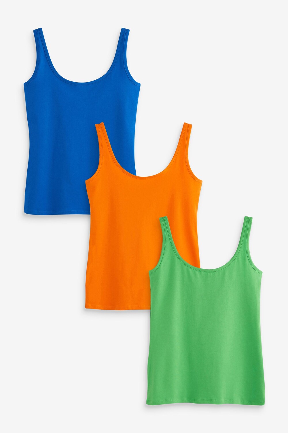 Комплект из 3-х рубашек без рукавов на толстых бретелях Next, мультиколор
Комплект из 3-х рубашек без рукавов на толстых бретелях Next, мультиколор