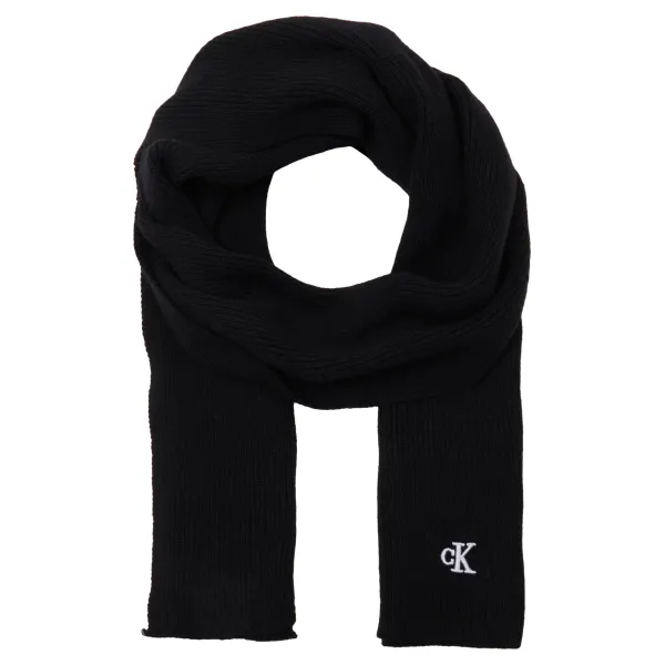 Шарф с добавлением шерсти и кашемира Calvin Klein, черный
Шарф с добавлением шерсти и кашемира Calvin Klein, черный