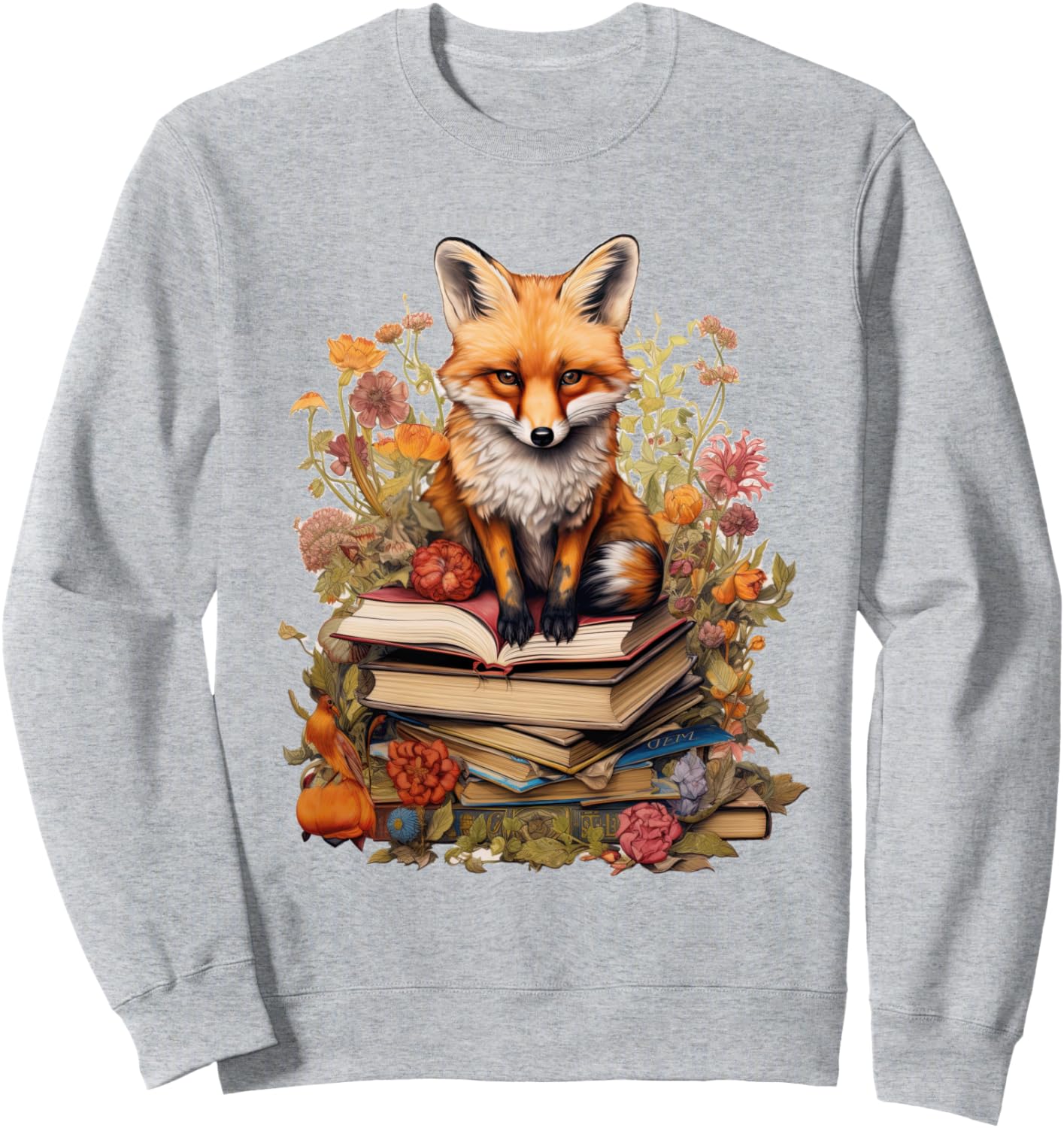 Толстовка в стиле коттеджкор с цветочным рисунком, лисой и милым гобликом Cottagecore Goblincore And Fairycore Stuff, серый
Толстовка в стиле коттеджкор с цветочным рисунком, лисой и милым гобликом Cottagecore Goblincore And Fairycore Stuff, серый