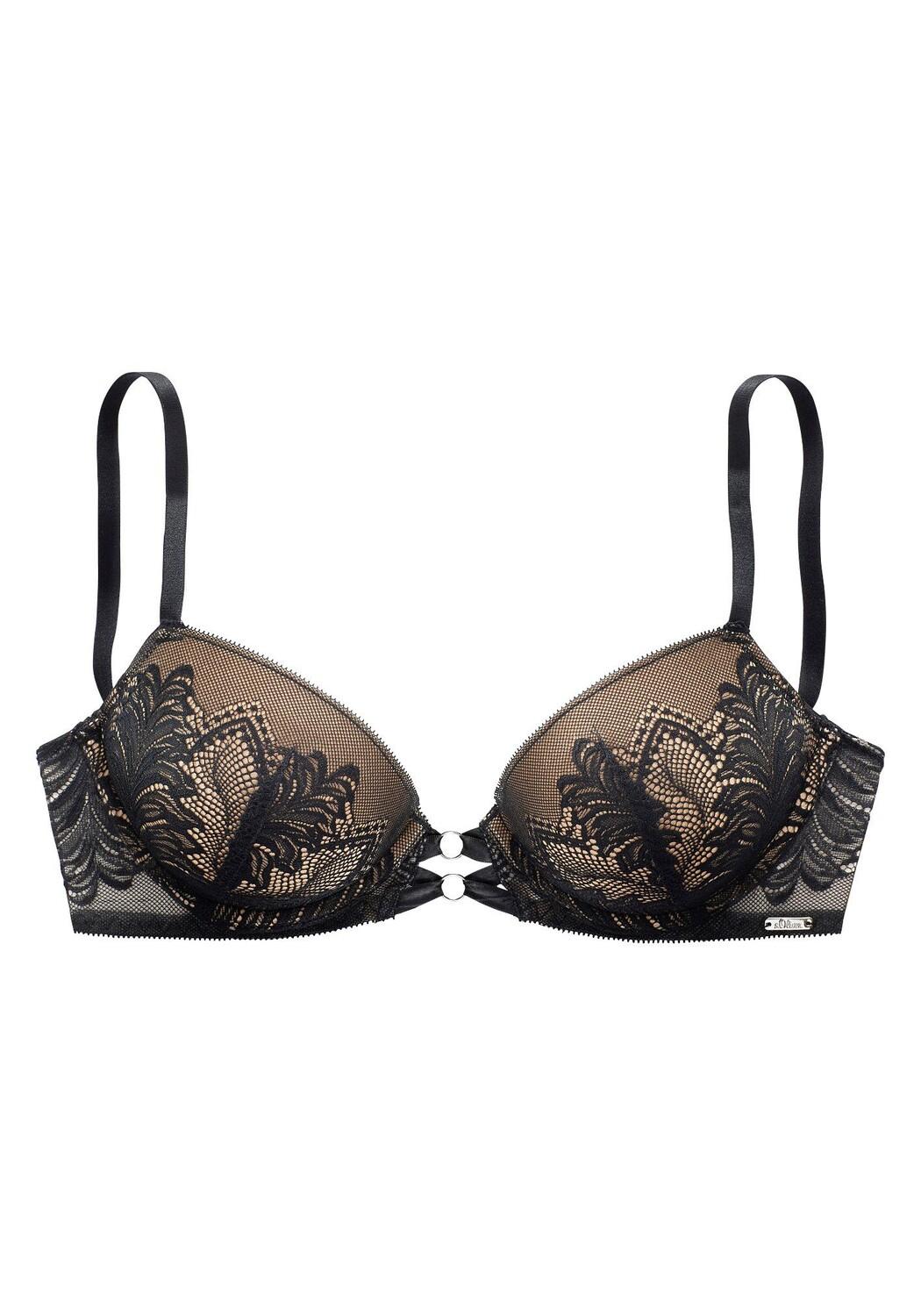 Бюстгальтер пуш ап LASCANA, черный
Бюстгальтер пуш ап LASCANA, черный