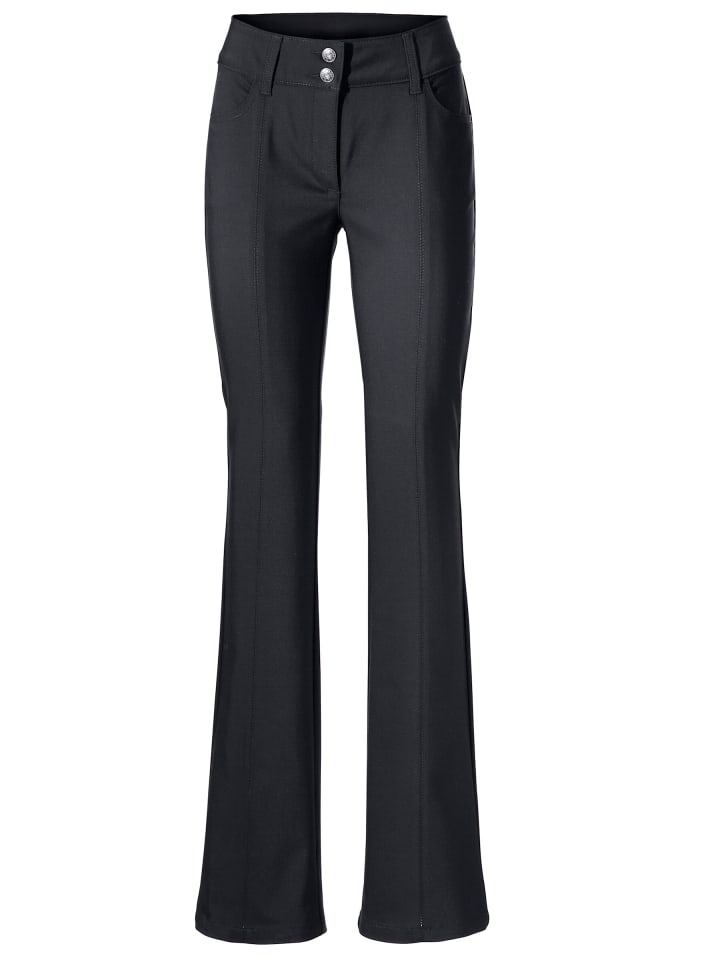 Heine Брюки-клеш темно-синего цвета
Heine Брюки-клеш темно-синего цвета