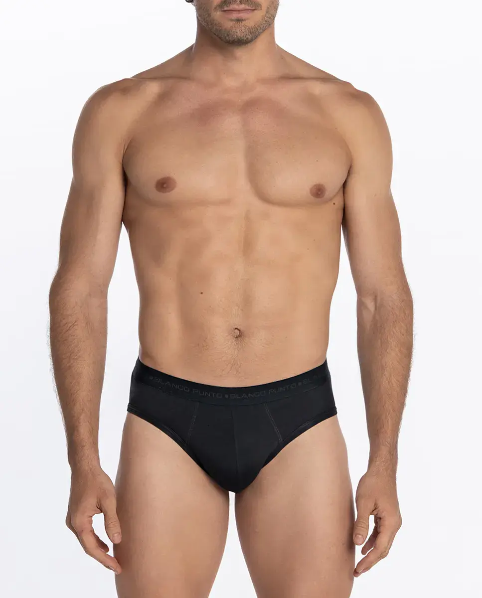 Мужские трусы простой вязки Punto Blanco, чёрный
Мужские трусы простой вязки Punto Blanco, чёрный