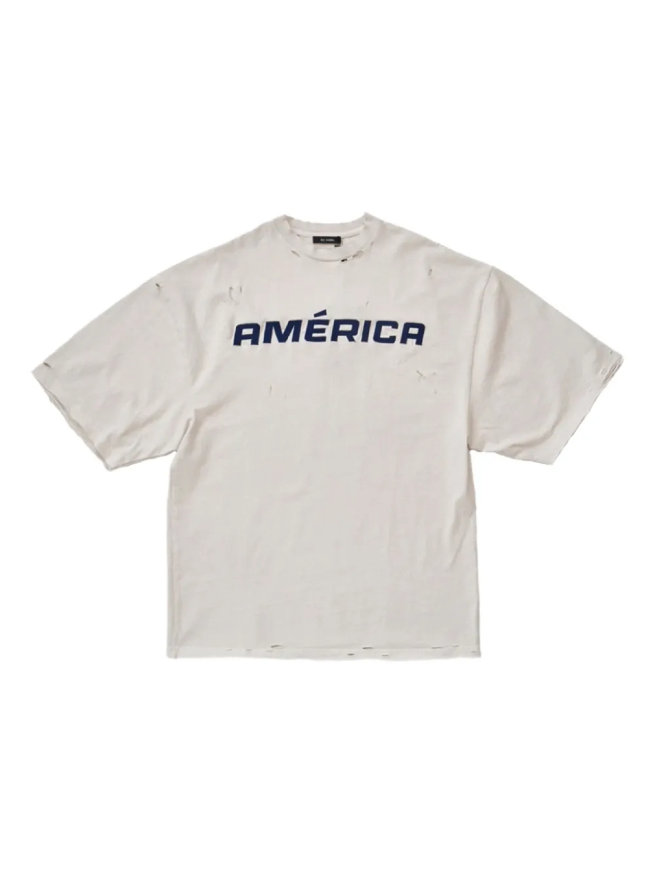 Футболка Willy Chavarria America Northsider, белый 
Футболка Willy Chavarria America Northsider, белый