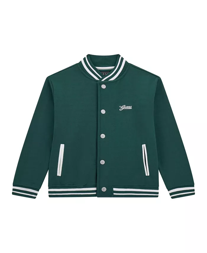 Куртка-бомбер для больших парней Guess, зеленый
Куртка-бомбер для больших парней Guess, зеленый