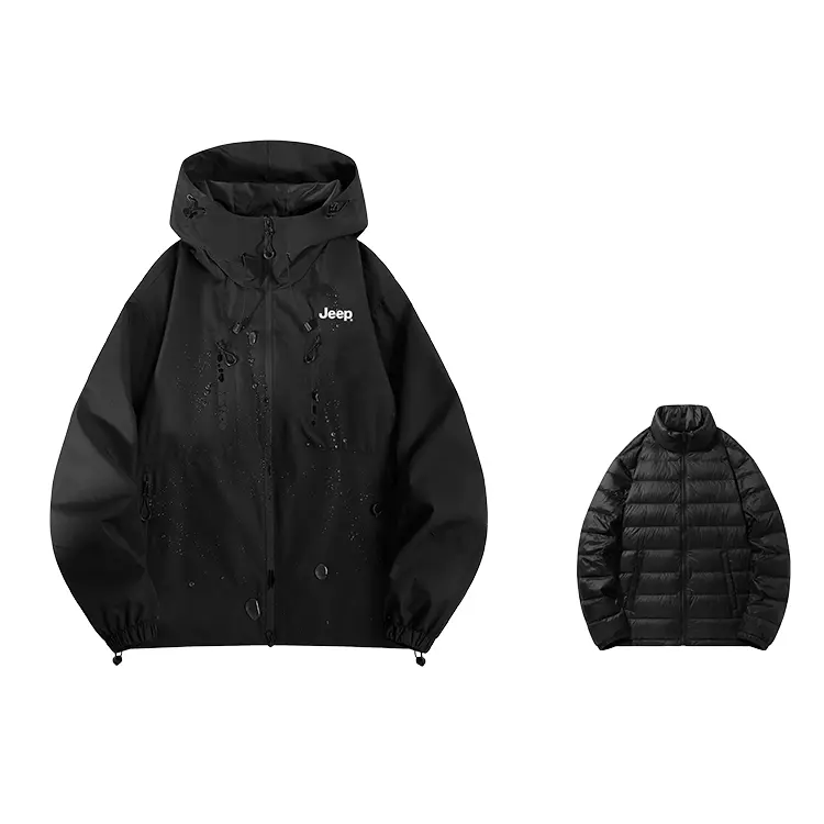 Jeep Куртка из коллекции Leisure Unisex, Black (Includes Down Liners)
Jeep Куртка из коллекции Leisure Unisex, Black (Includes Down Liners)